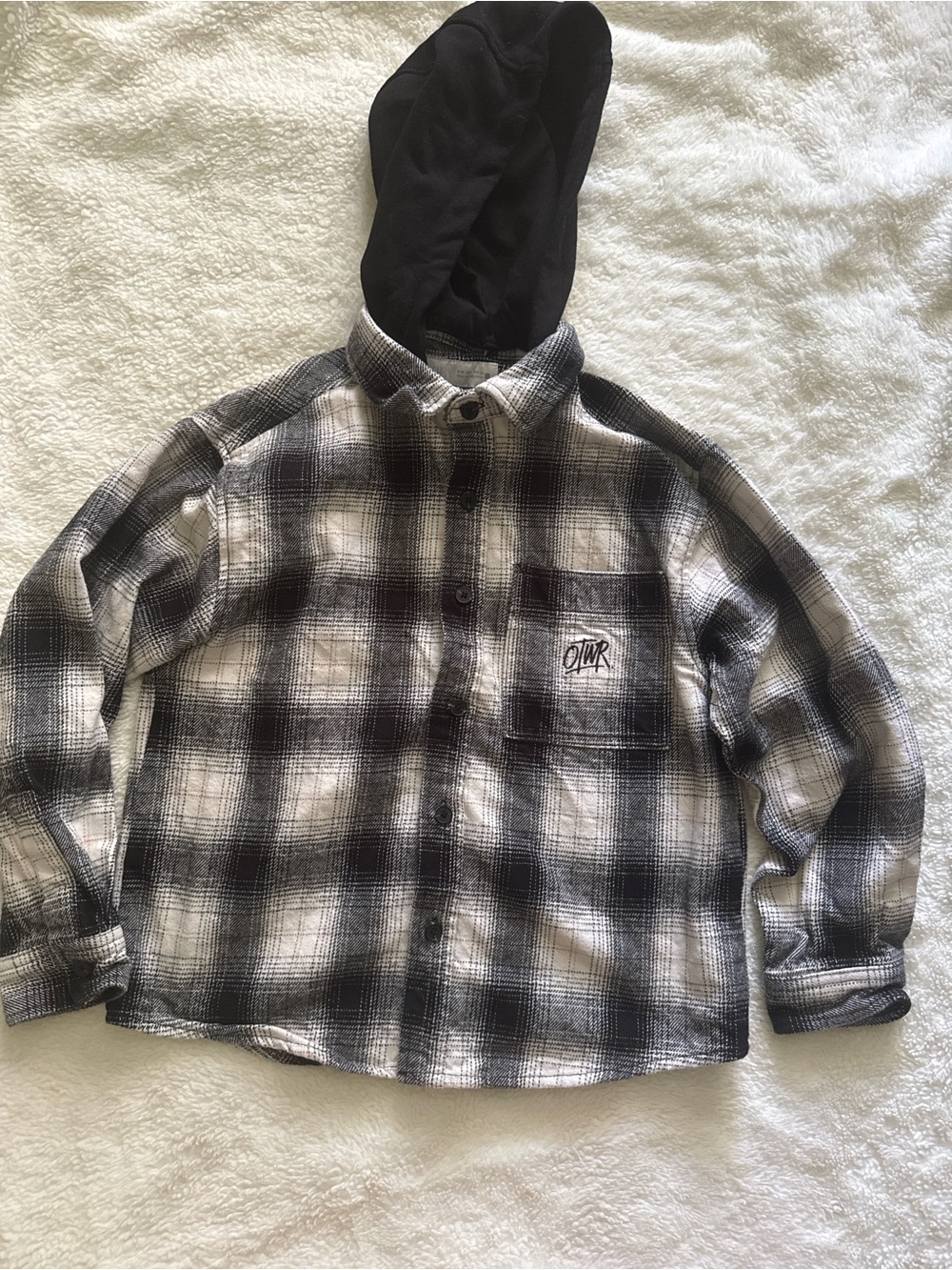 Boys zara plaid jacket